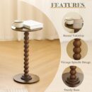 Walviâ„¢ Modern Round Walnut Side Table